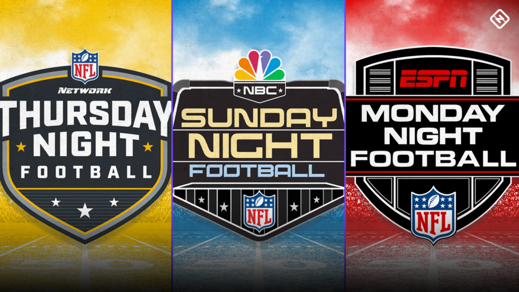 Thursday, Sunday & Monday Night NFL Schedules